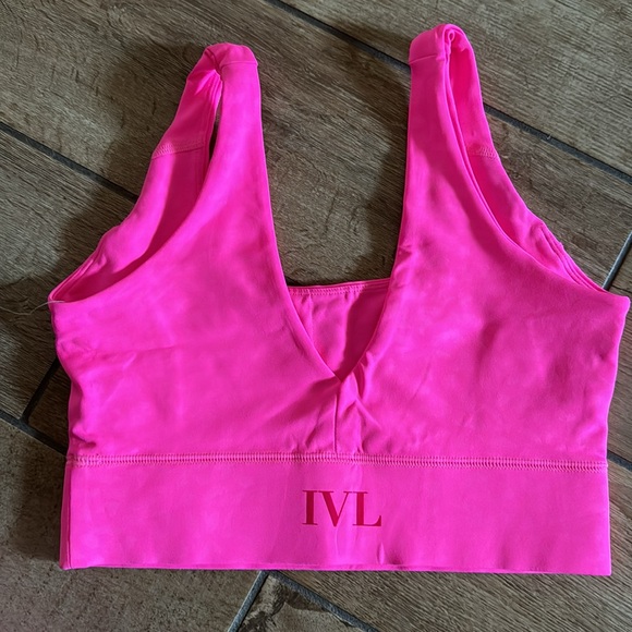 IVL Collective Pink chi chi bra size 6 NWOT subtle cheetah print - Picture 4 of 6